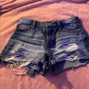 NOBO High Rise Jean Shorts